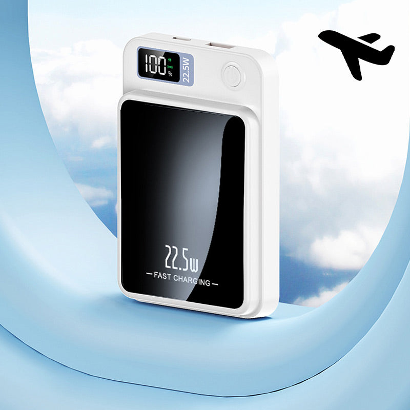 20000mAh Portable Power Bank with 22.5W Fast Charging and Wireless Charging – Slim and Portable