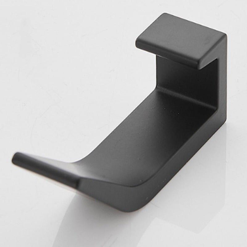 Aluminium Wall Hooks in Black/White - Modern Decorative Coat Hooks