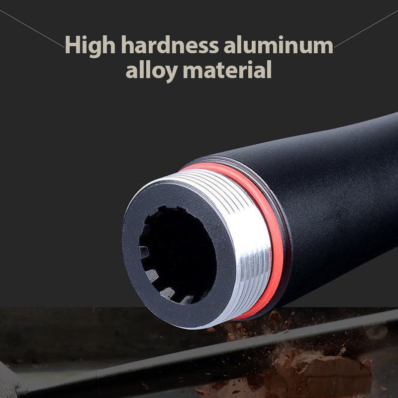 Aluminum Alloy Baseball Bat LED Flashlight with Three Lighting Modes