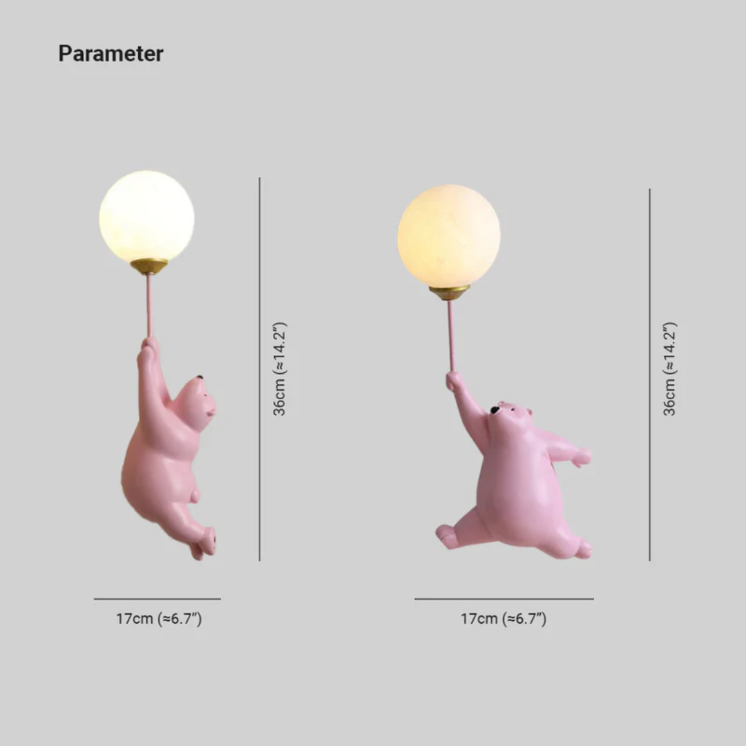 Bear LED Wall Lamp