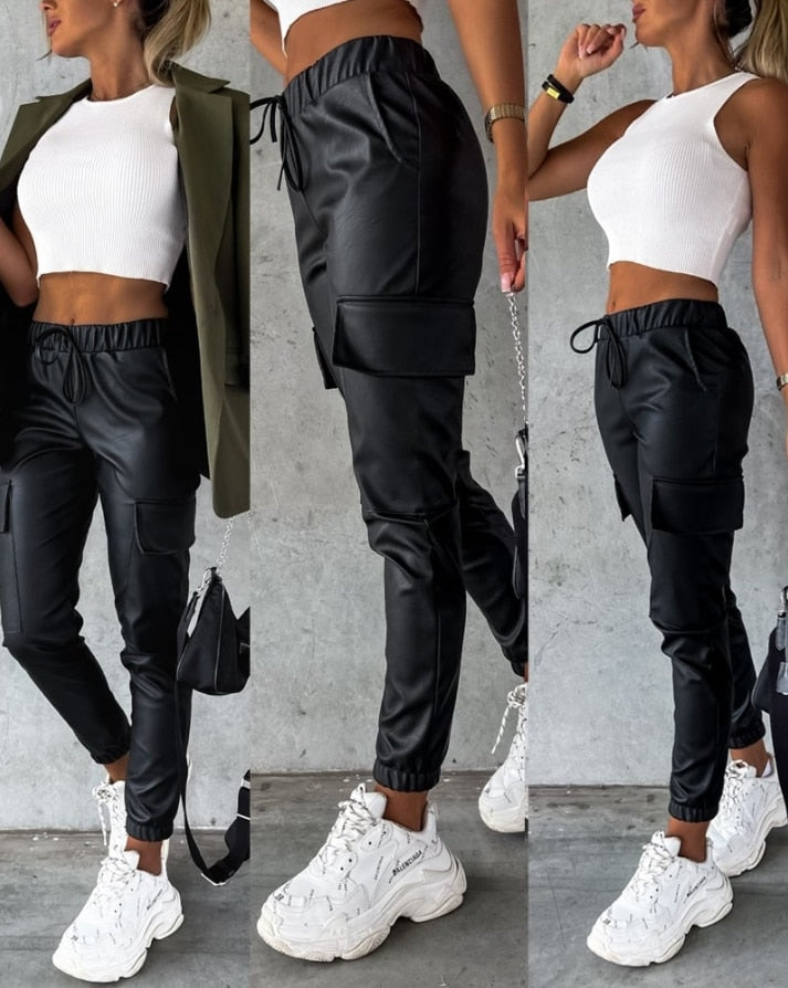 Comfortable & Edgy Cargo Pants