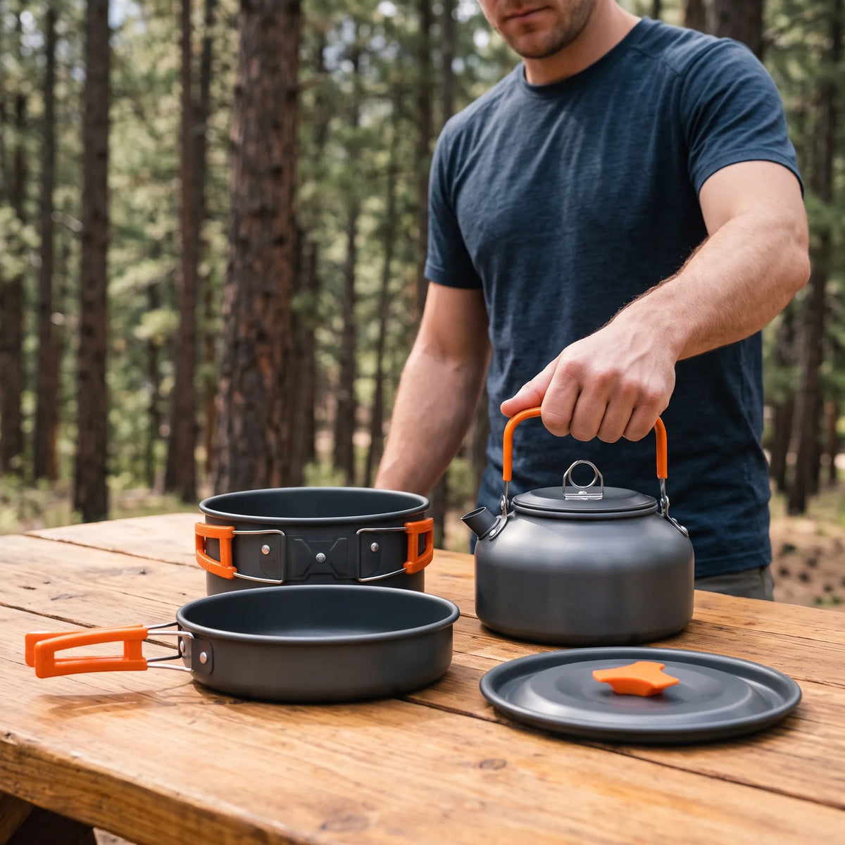 Compact Camping Cookware Set