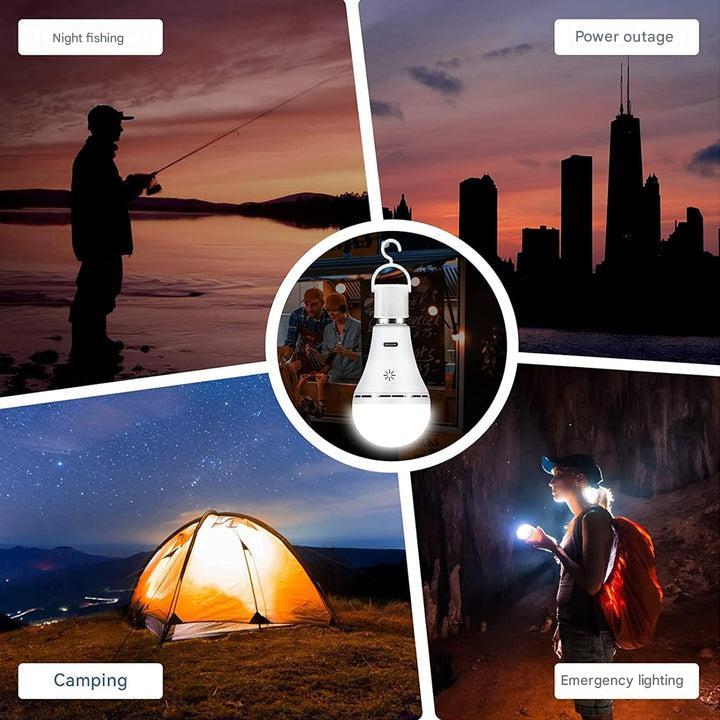 Cordless LED Lamp with Built-in USB Rechargeable Battery