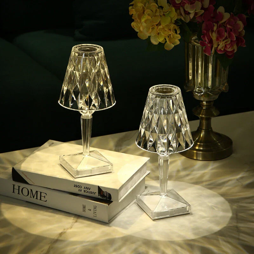 Crystal-Design Table Lamp