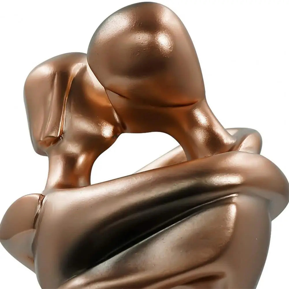 Decorative Embracing Figures Sculpture