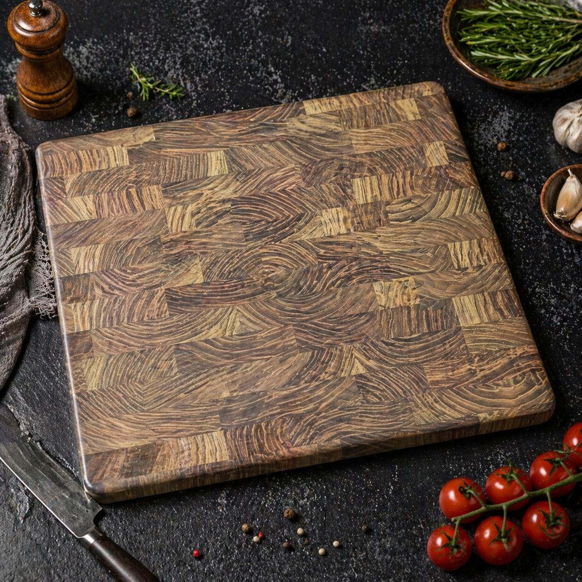 Elegant Teak Wood Cutting Board – Premium Quality, Highly Durable with a Natural Look for Your Kitchen