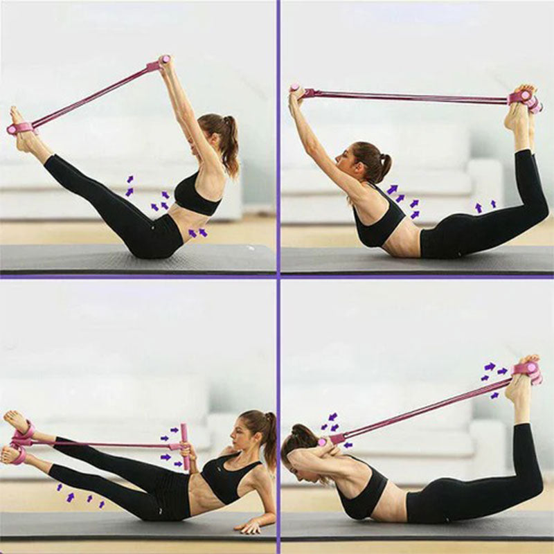 Fitness Foot Pedal Resistance Puller