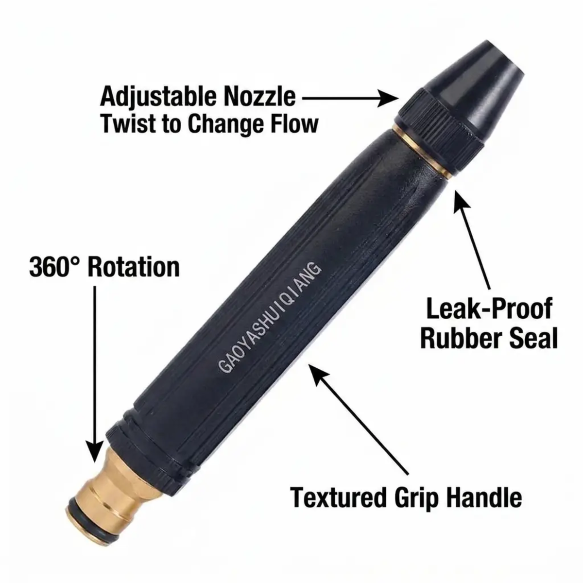 High-Pressure Hose Nozzle Water Gun