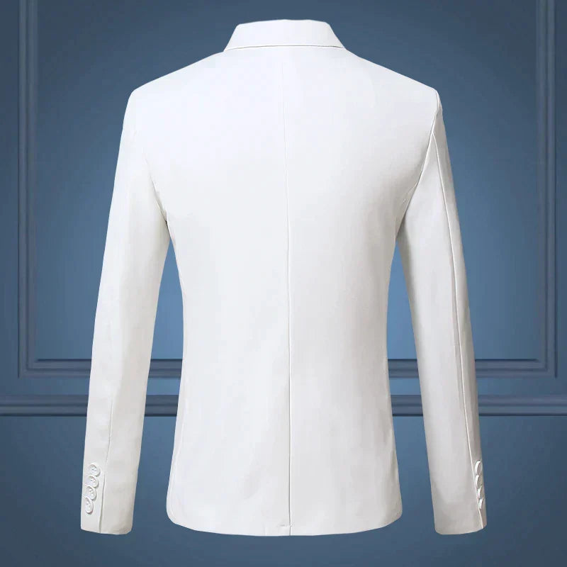 Men's Classic Blazer - Timeless Elegance for Any Autumn Occasion