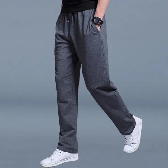 Men's Comfortable Elastic-Waist Jogging Pants