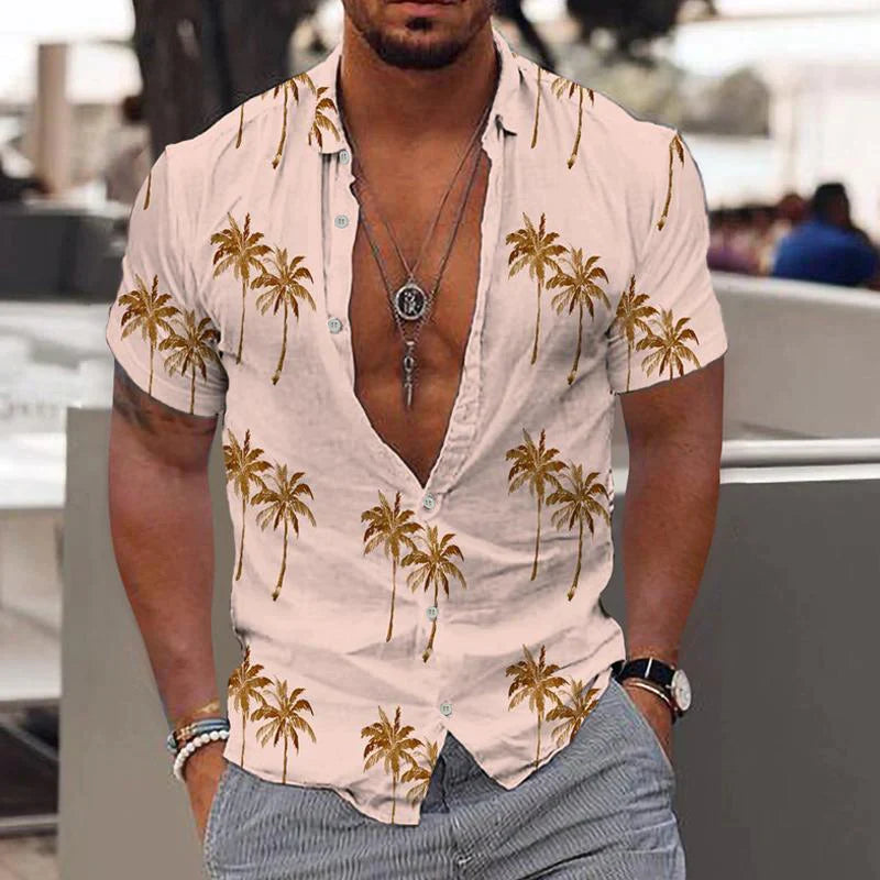 Men's Comfortable Short Sleeve Casual Shirt