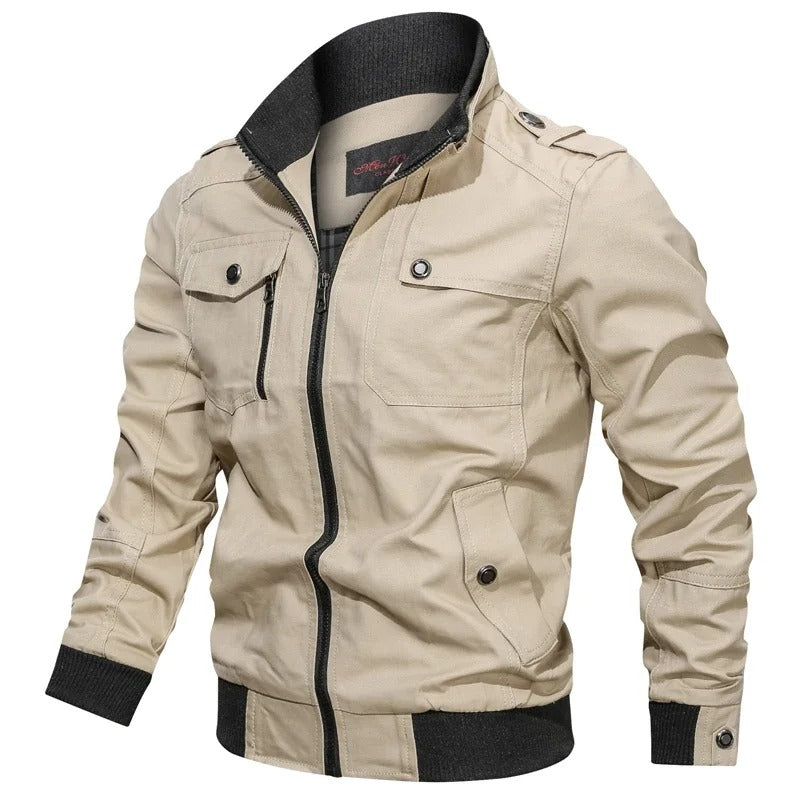 Men's Summer Jacket - Rugged Biker Style | Various Colors