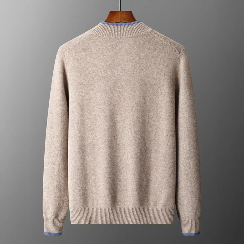 Men's Warm and Stylish Zip-Up Jacket - Perfect for Autumn