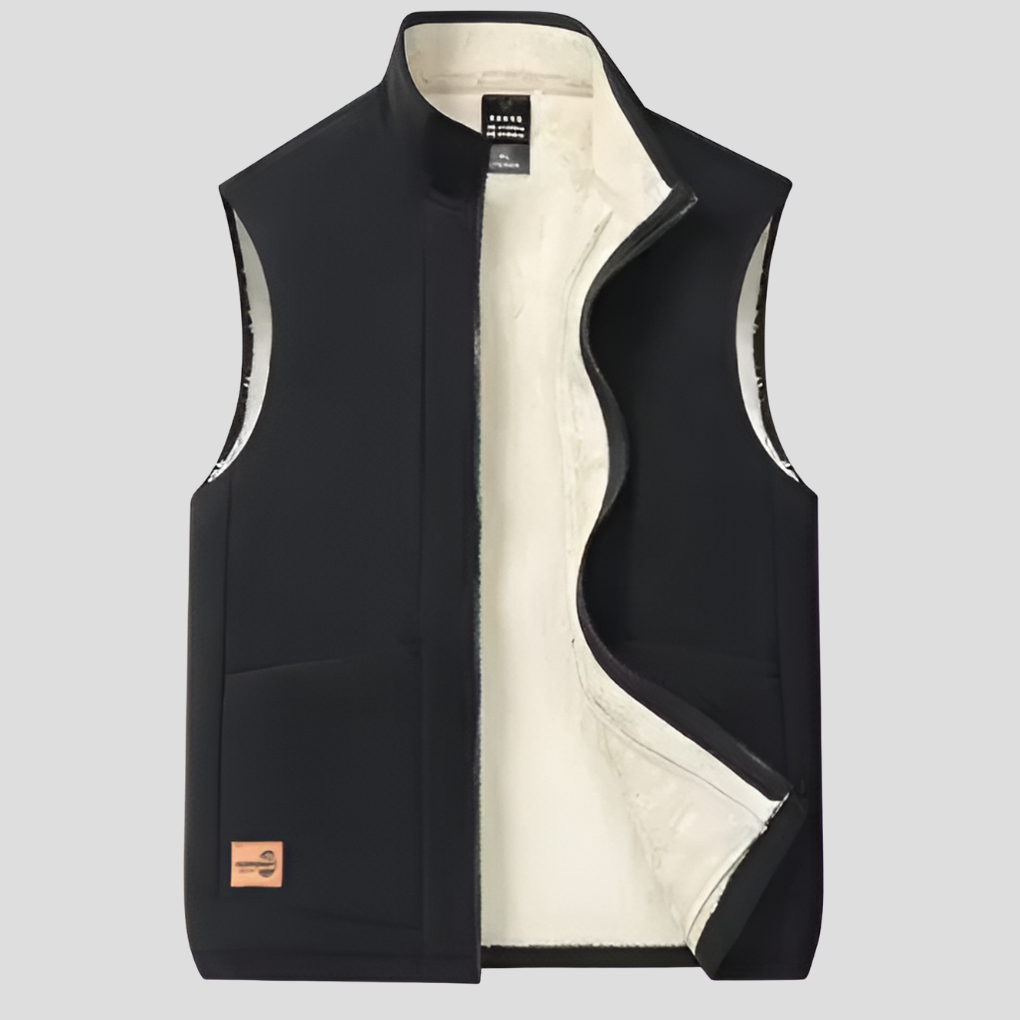 Men's Warm Lined Winter Vest