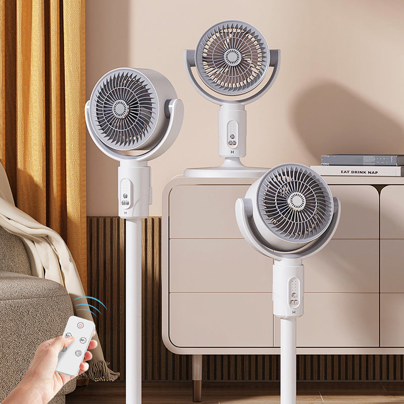 Pedestal Fan with Remote Control – Quiet (<36 dB), Airflow Reach up to 30 m, 2465 m³/h Airflow and 5 Speeds