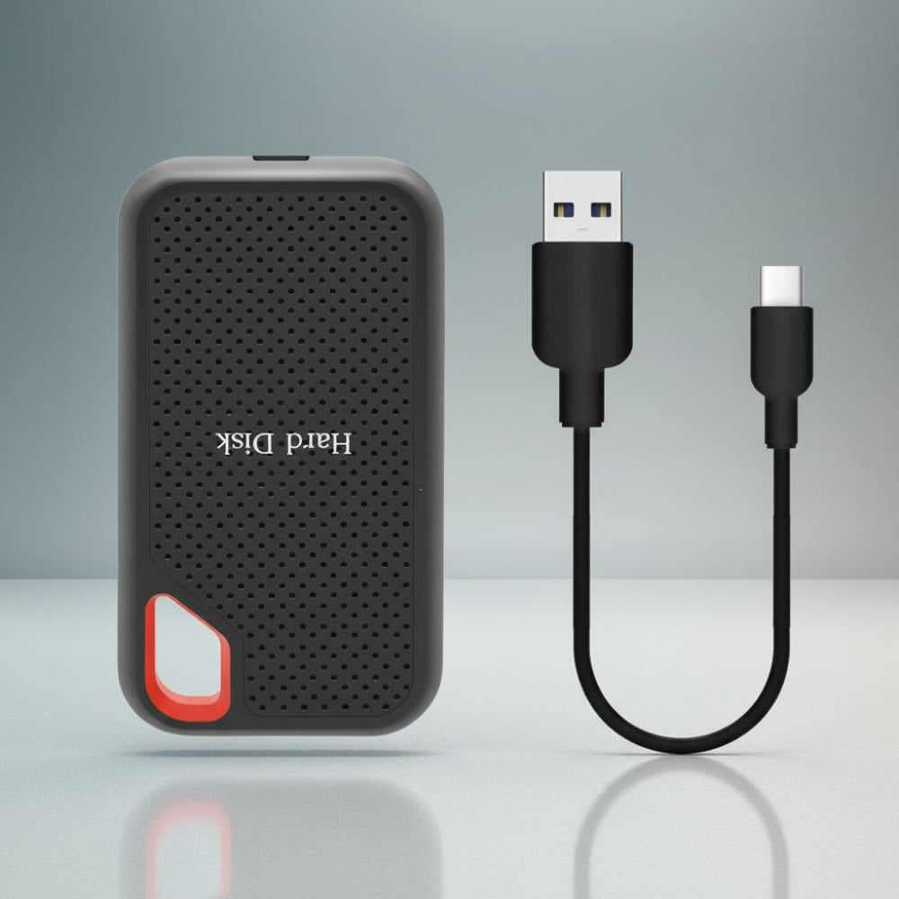 Portable External SSD with High-Speed Type-C Interface – Aluminum Alloy, Capacity up to 256 TB
