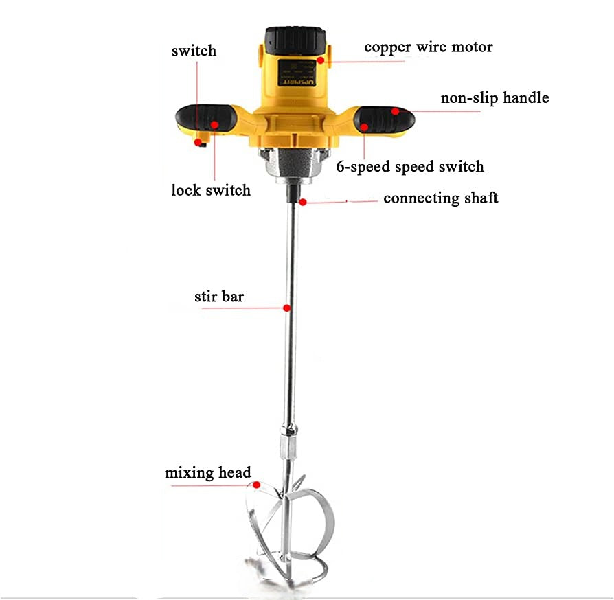Professional Construction Mixer – Powerful 2400W for Building Materials