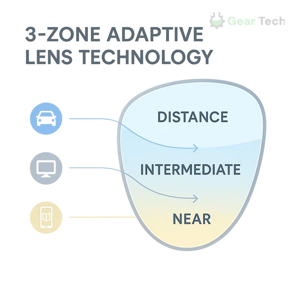 Progressive Multifocal Glasses for Clear Vision