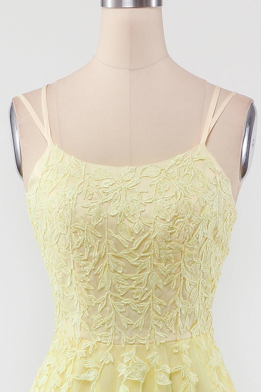 Prom Dress with Appliques