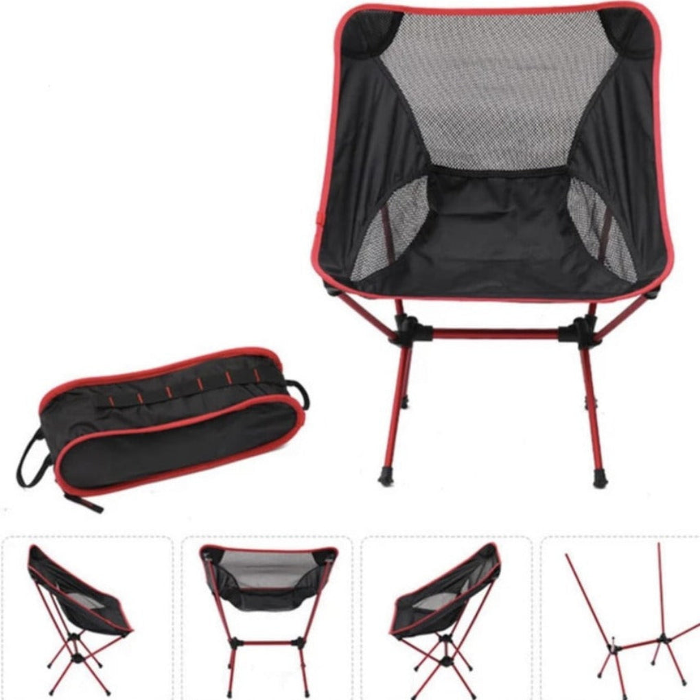 Red Camping Chair – Practical and Easy to Transport