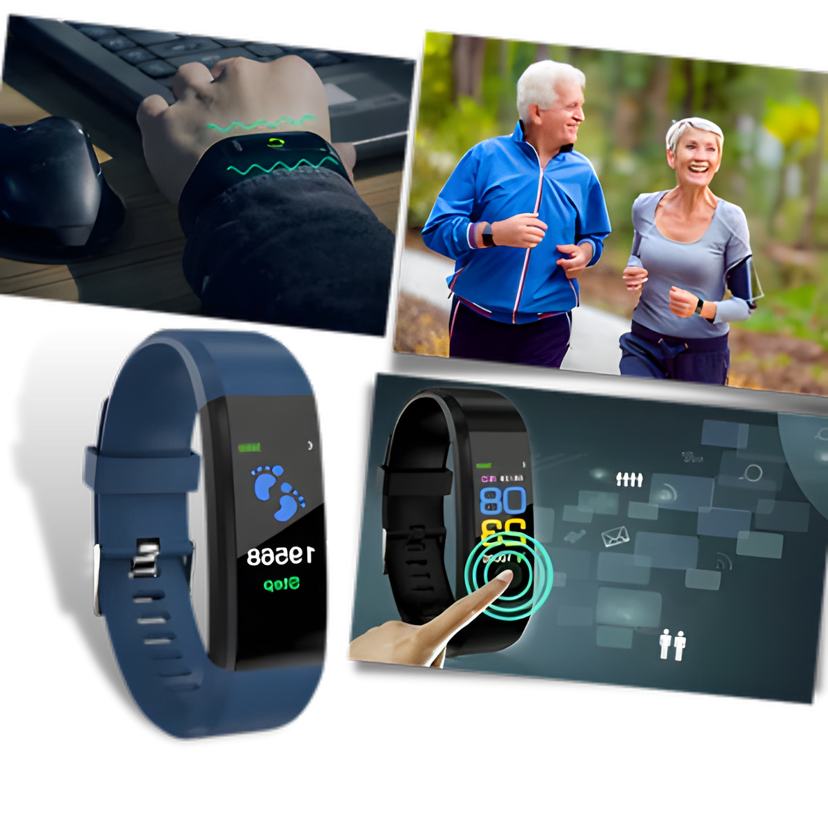 Senior Health Monitoring Smartwatch