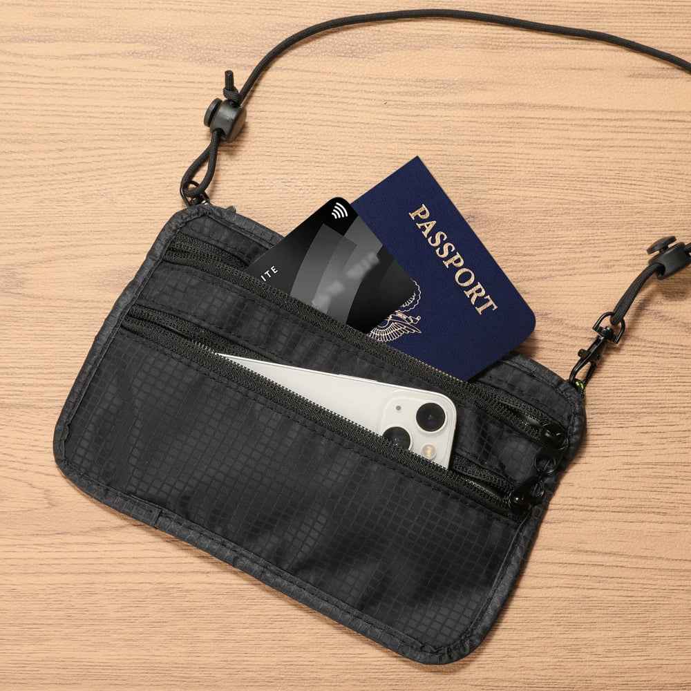 Slim Crossbody Travel Pouch