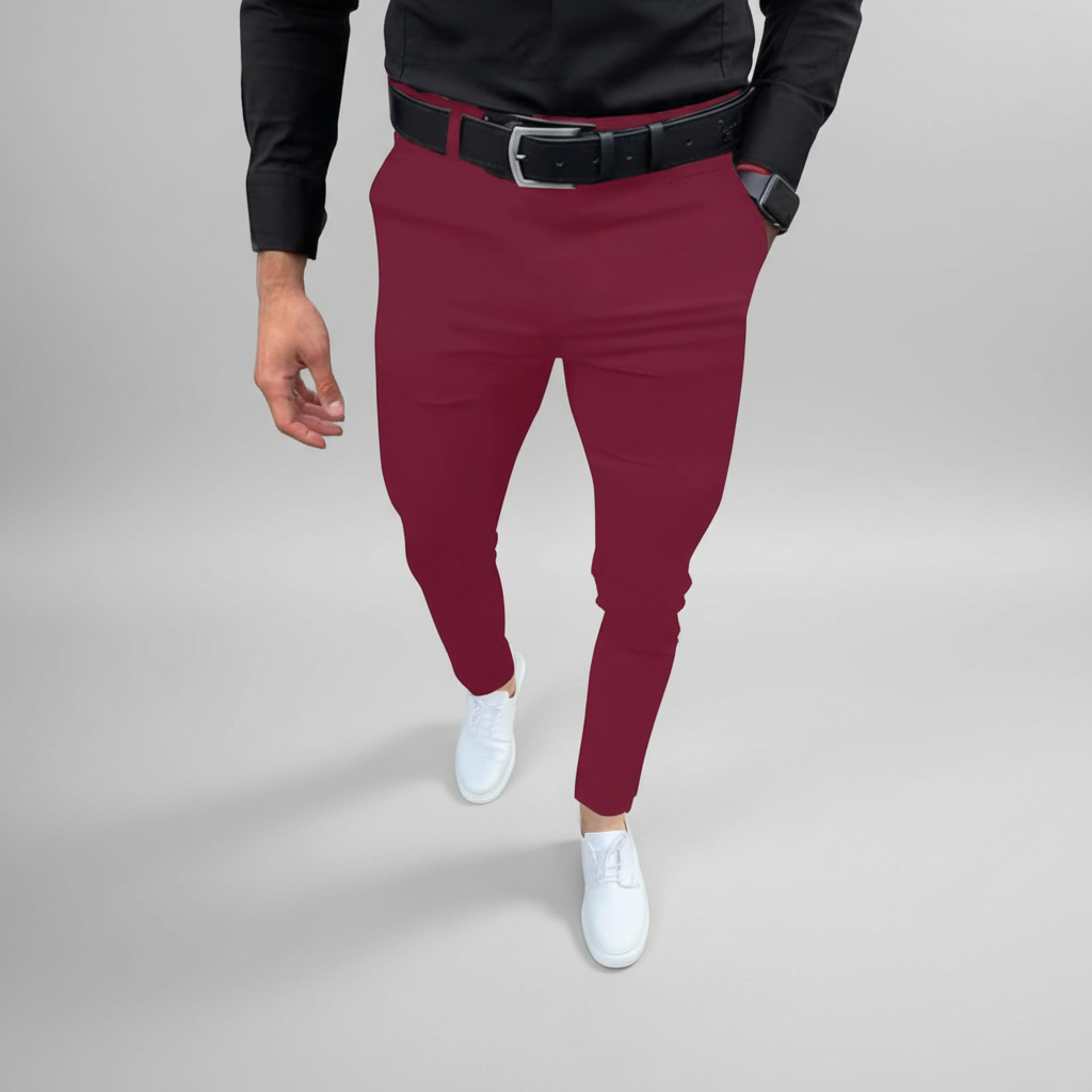 Slim-Fit Trousers