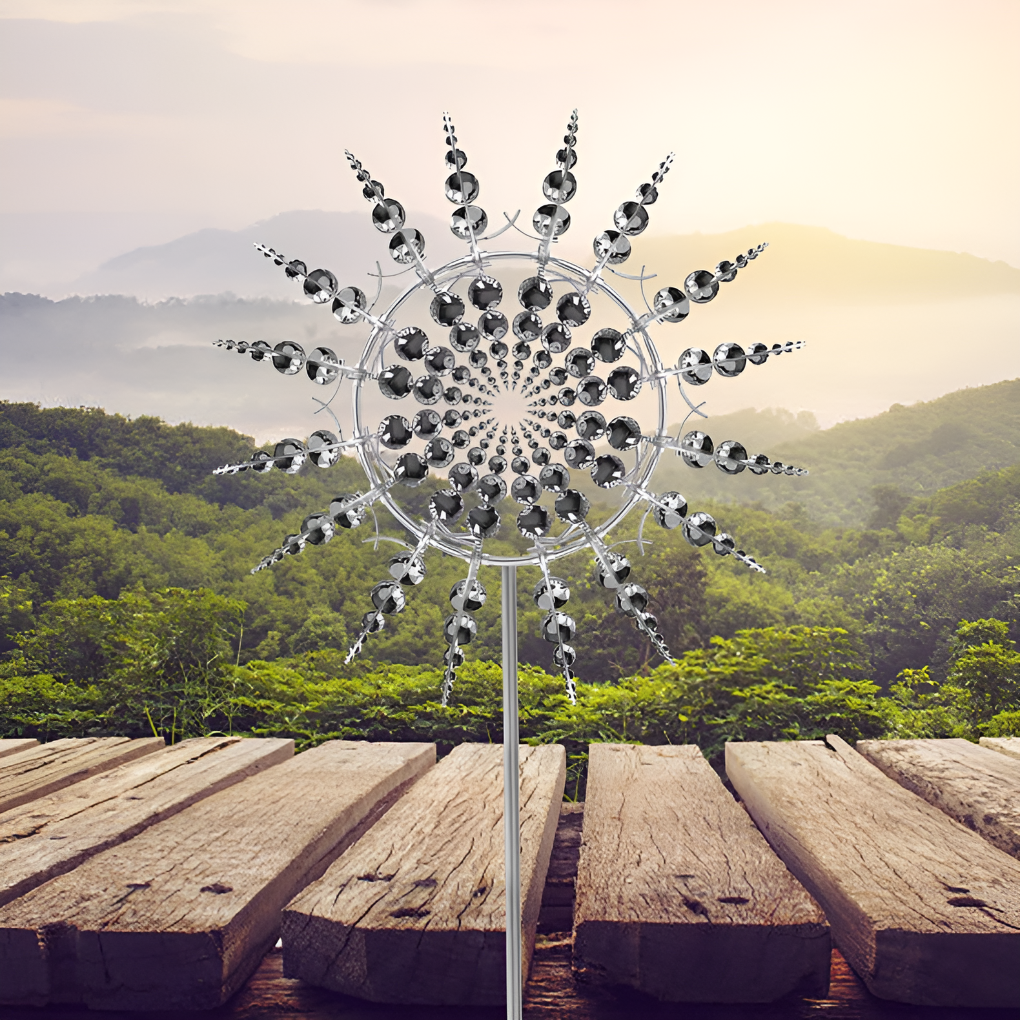 Stainless Steel Magical Metal Wind Spinner