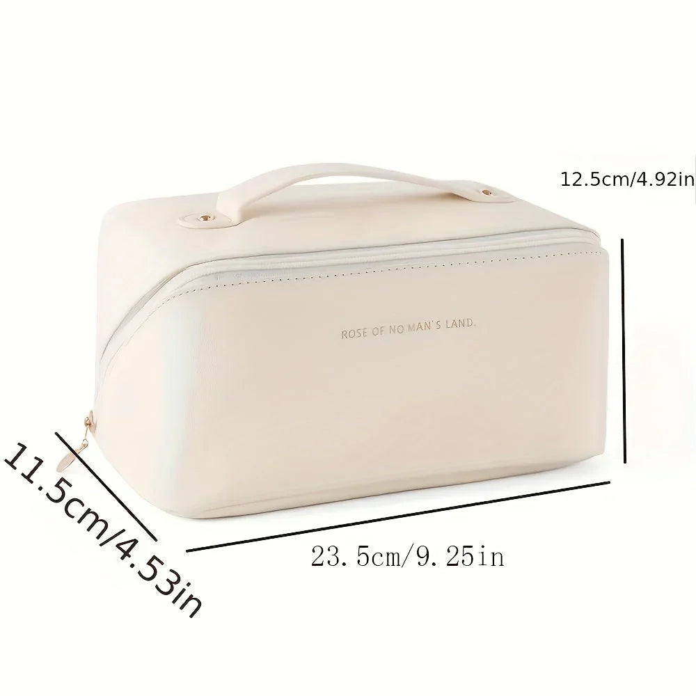 Travel-Friendly Cosmetic Bag - Zippered Makeup Organizer
