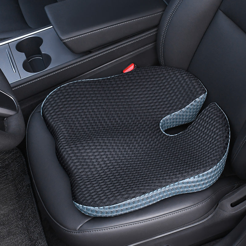 Triangular Memory Foam Seat Cushion | Breathable & Pressure-Relieving | For Car & Office