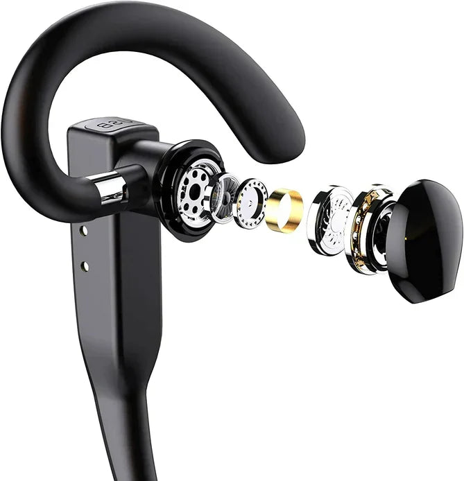 Trucker Dual-Mic Wireless Bluetooth 5.1 Noise-Cancelling Headset
