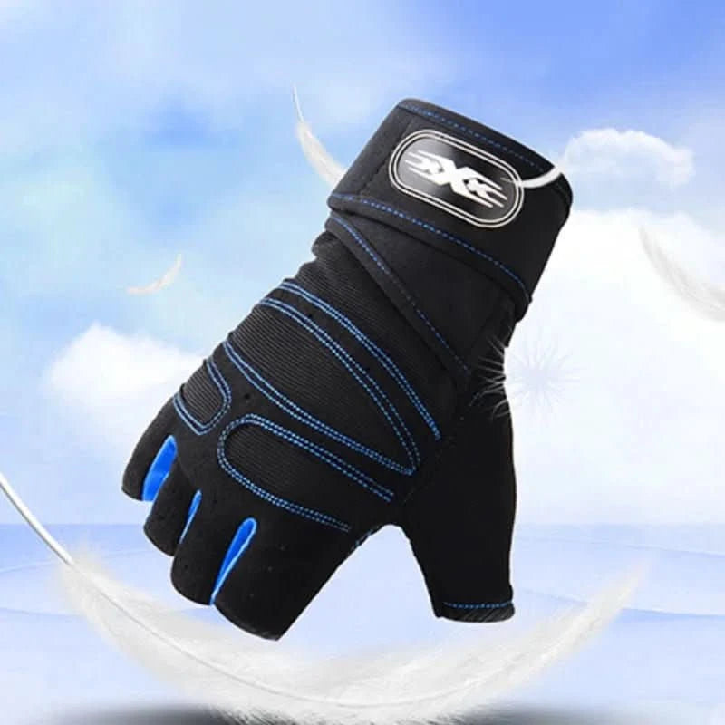 Unisex Weightlifting Workout Gloves with Wrist Support