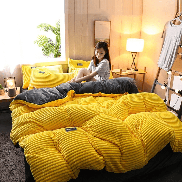 Velvet Winter Bedding Set