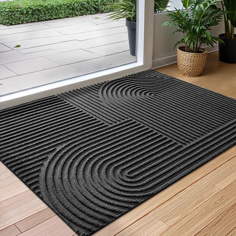 Water-Absorbent Non-Slip Doormat with Quick-Drying Design for a Clean Entrance