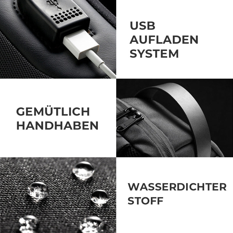 Waterproof Anti-Theft Wear-Resistant Sling Bag