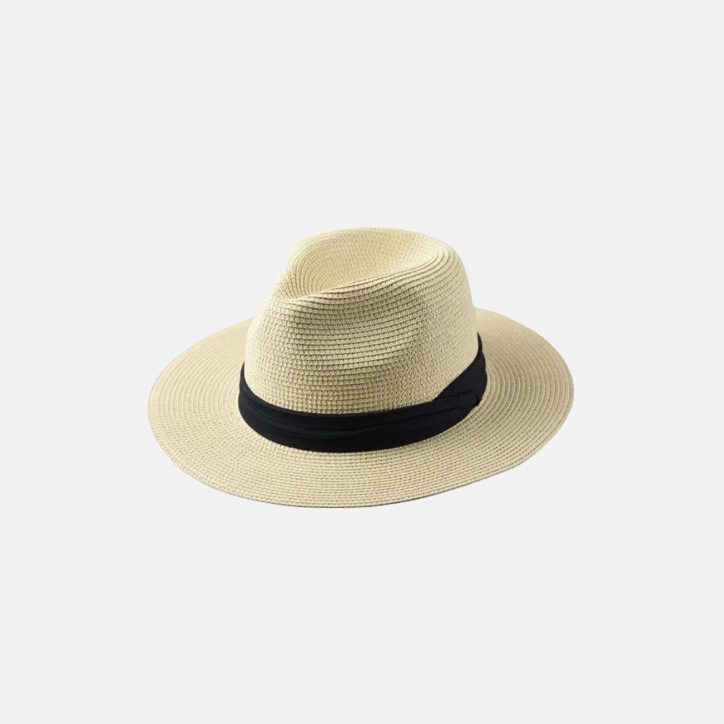 Wide-Brim Hat with Sun Protection