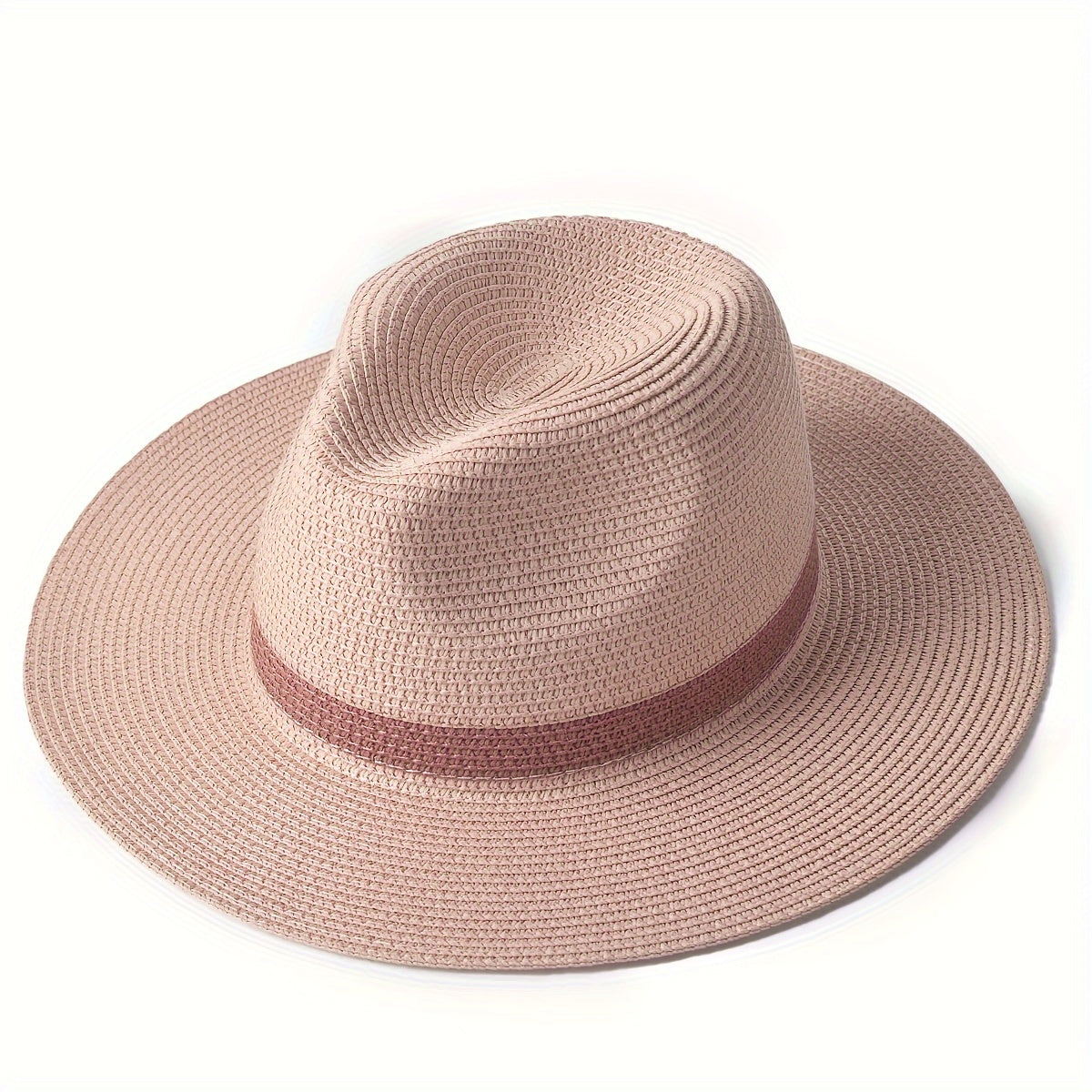 Wide-Brim Panama Hat - Stylish and Protective