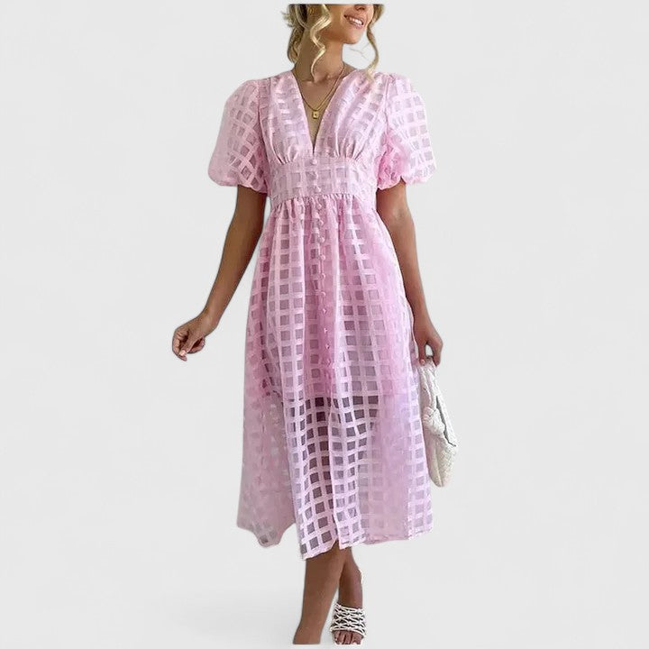 Women's Elegant and Versatile Midi Dress
