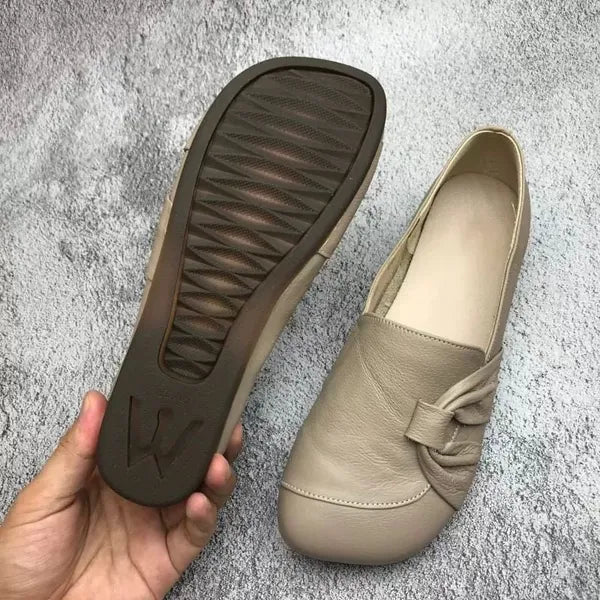 Women's Leather Soft-Sole Non-Slip Shoes