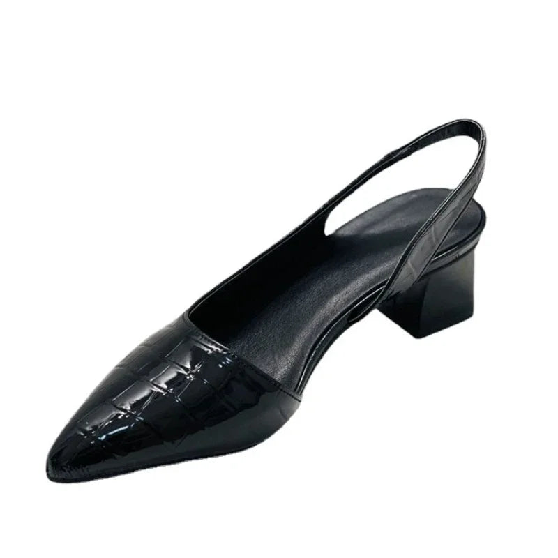 Women's Pointed-Toe Slingback Heels