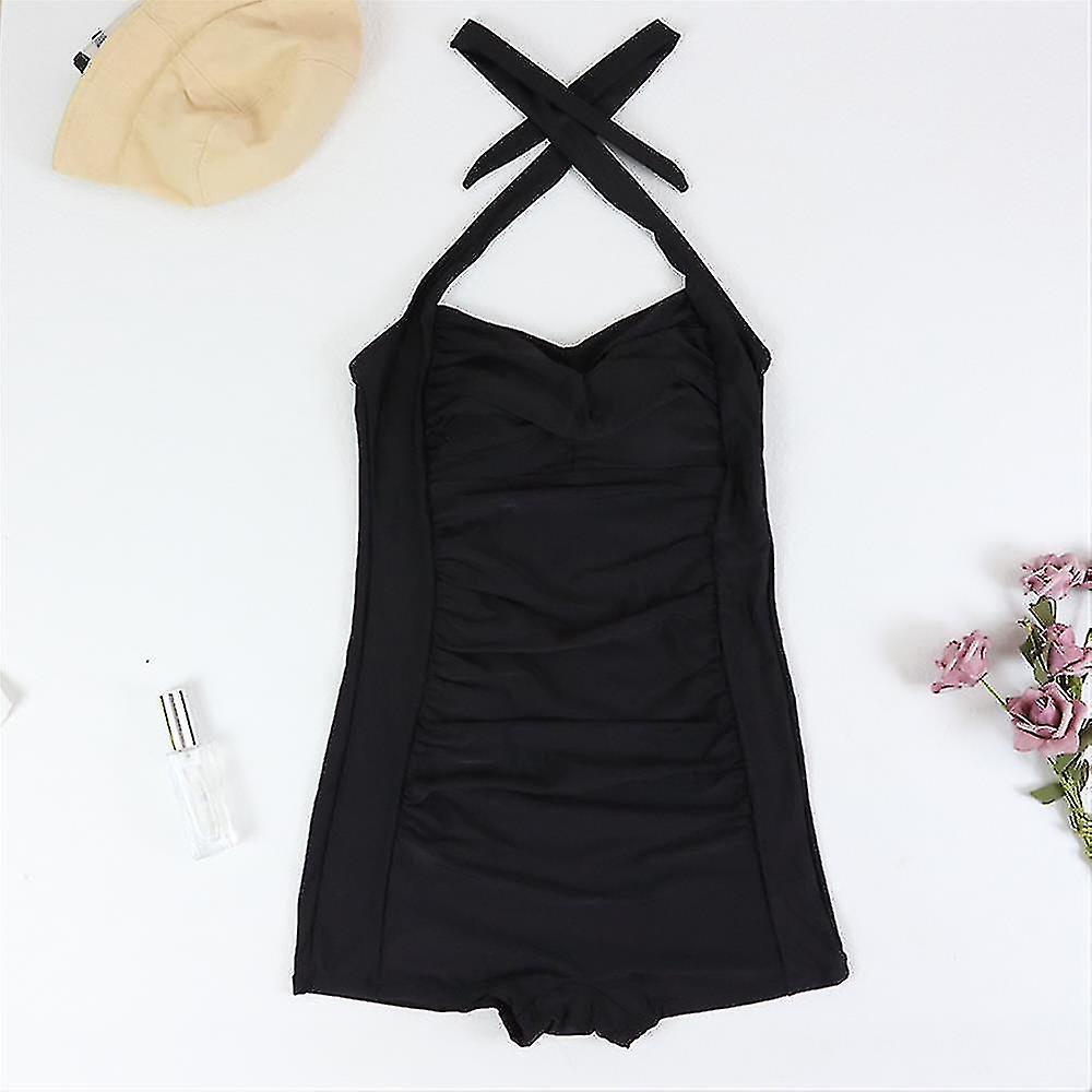 Women's Quick-Drying Sporty Boyleg Swimsuit