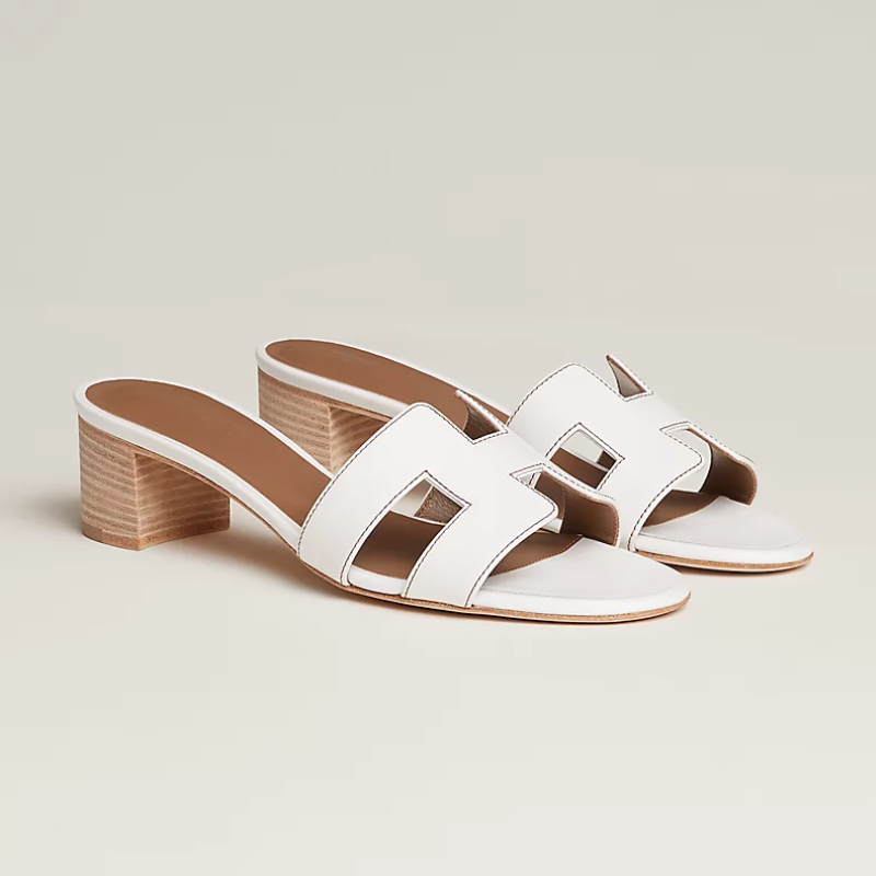 Women's Slip-On Block Heel Sandals