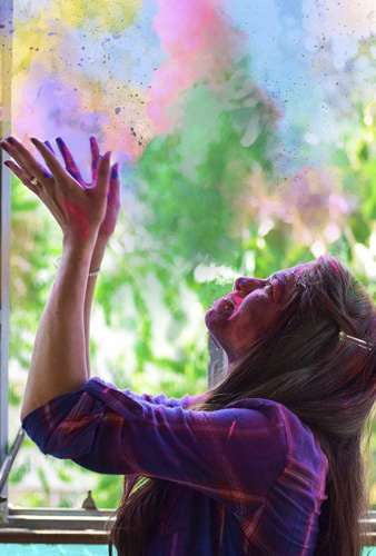 10-Color Holi Powder Set