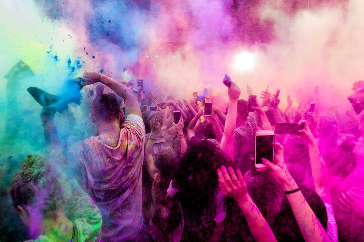 10-Color Holi Powder Set