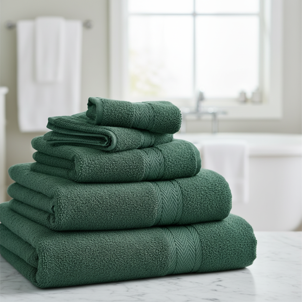 10-Piece Cotton-Rich Towel Set