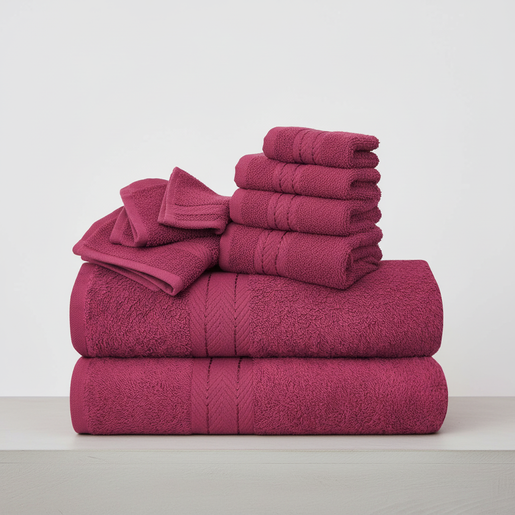 10-Piece Cotton-Rich Towel Set