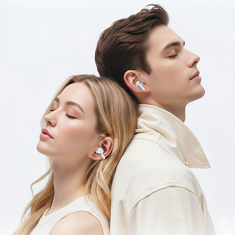 2-in-1 Smart Earbuds Set with High-Quality Sound and Comfortable Fit