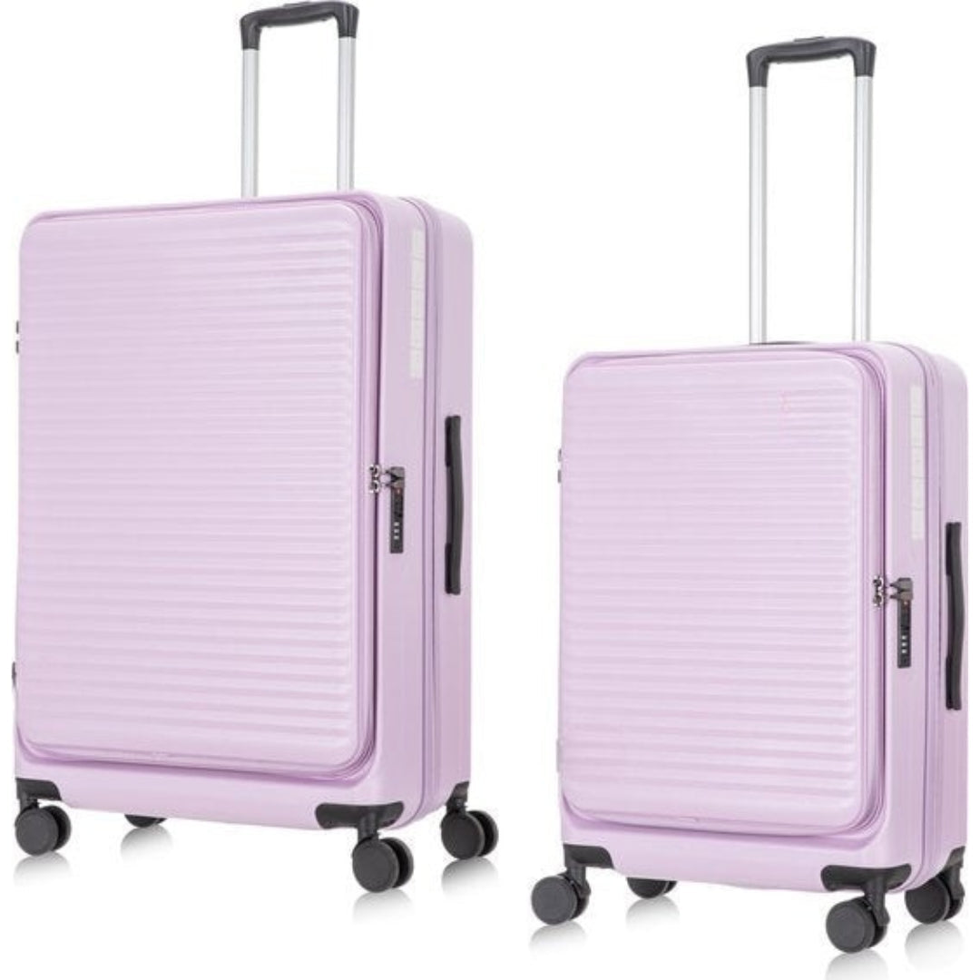 2-Piece Hardshell Luggage Set with Laptop Compartment