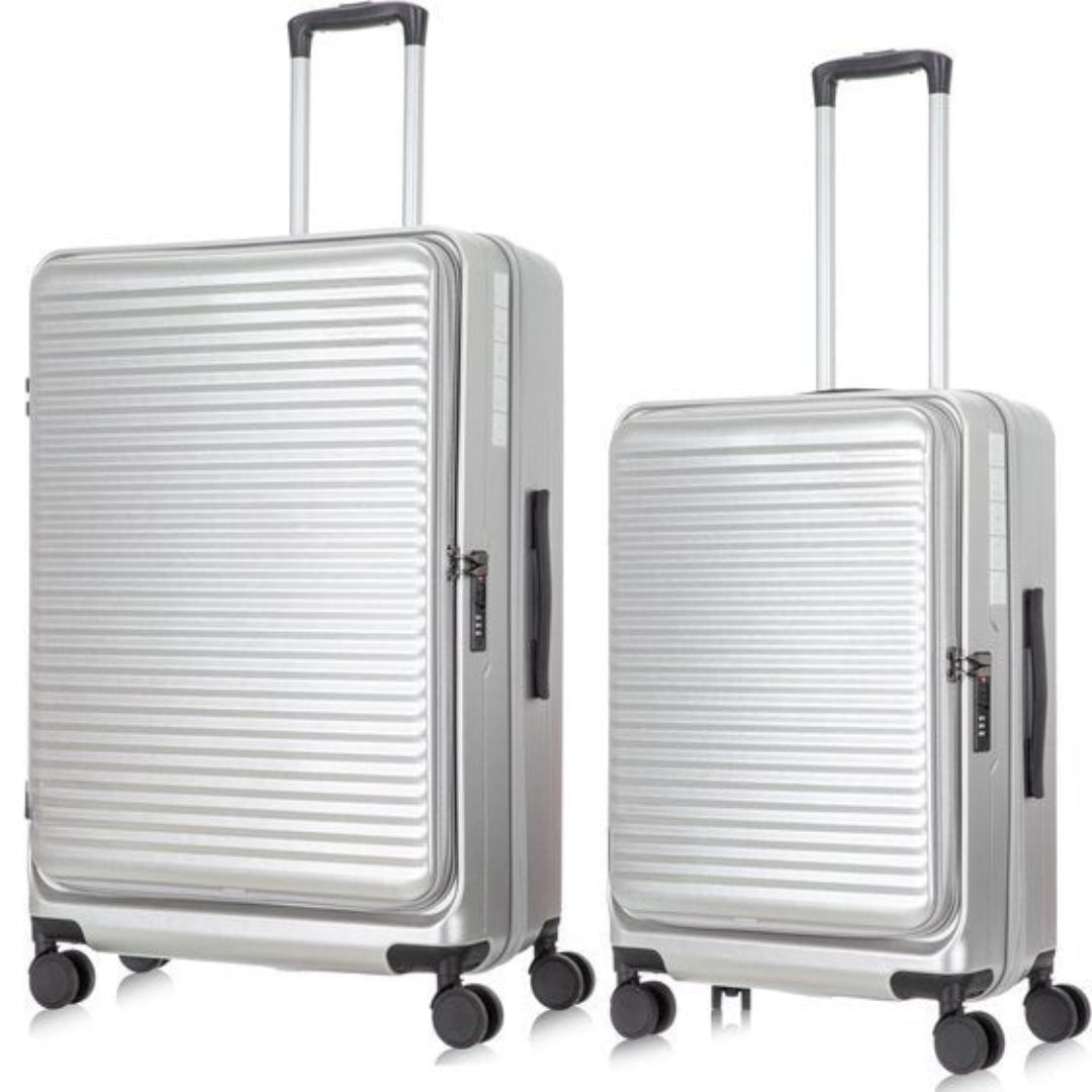 2-Piece Hardshell Luggage Set with Laptop Compartment