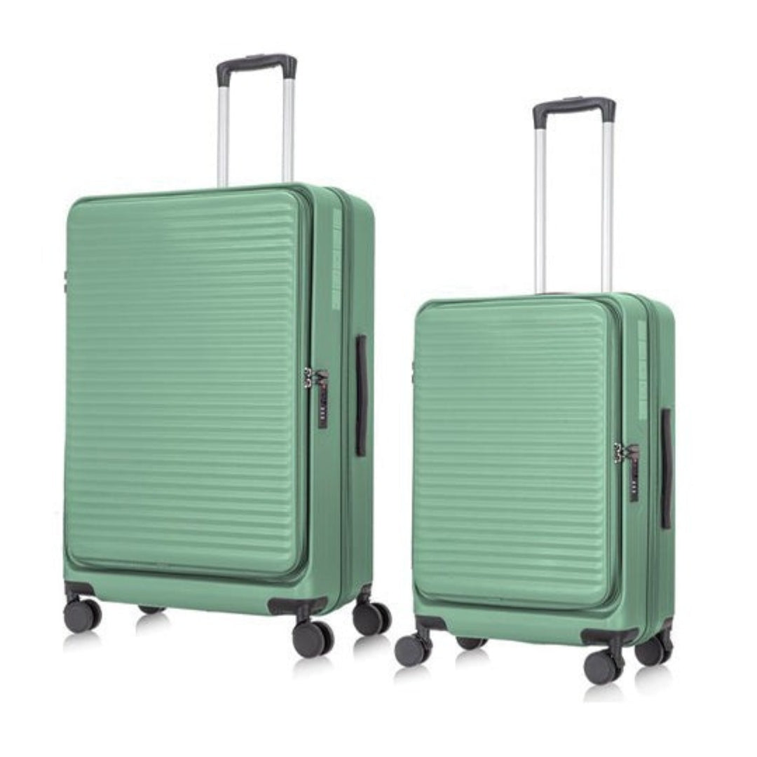 2-Piece Hardshell Luggage Set with Laptop Compartment